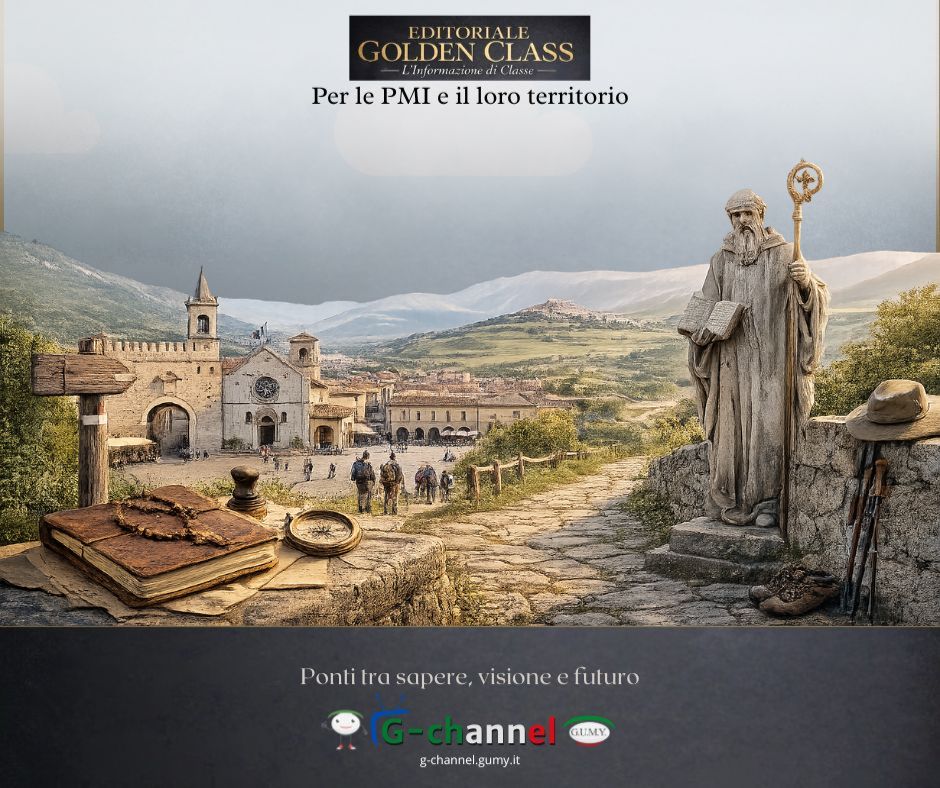 San Benedetto a Norcia, regola e cammini